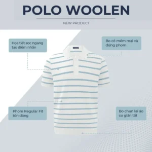 áo polo nam woolen