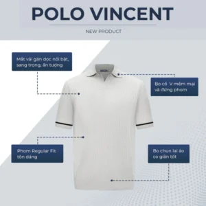 Áo Polo Nam Vincent